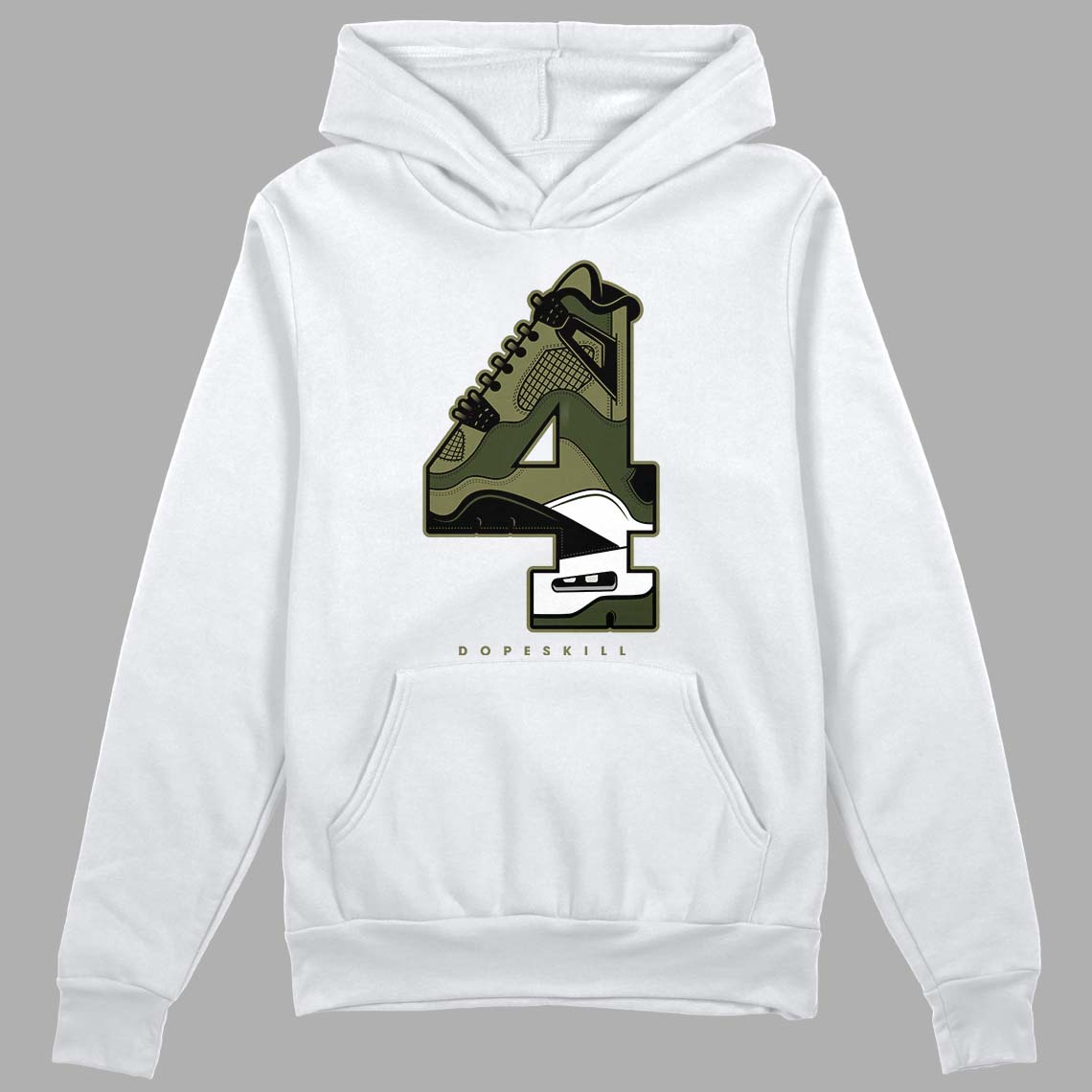 Craft Olive 4s superstreetwear Hoodie Sweatshirt No.4 Graphic