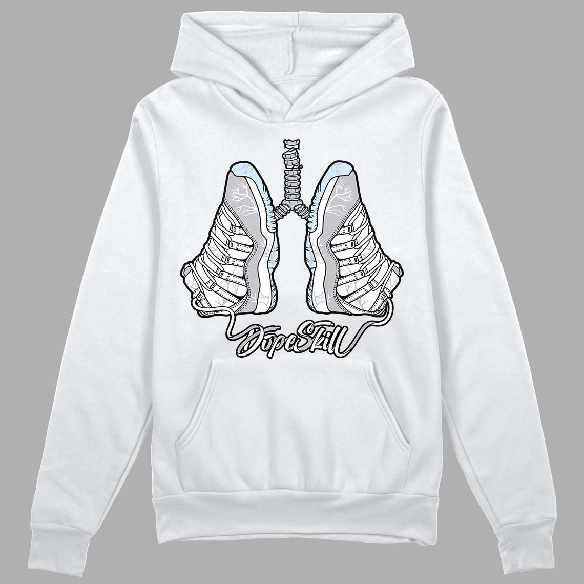 Cement Grey 11s superstreetwear Hoodie Sweatshirt Breathe Graphic