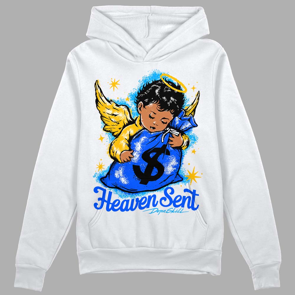 Royal Blue Collection superstreetwear Hoodie Sweatshirt Heaven Sent Graphic