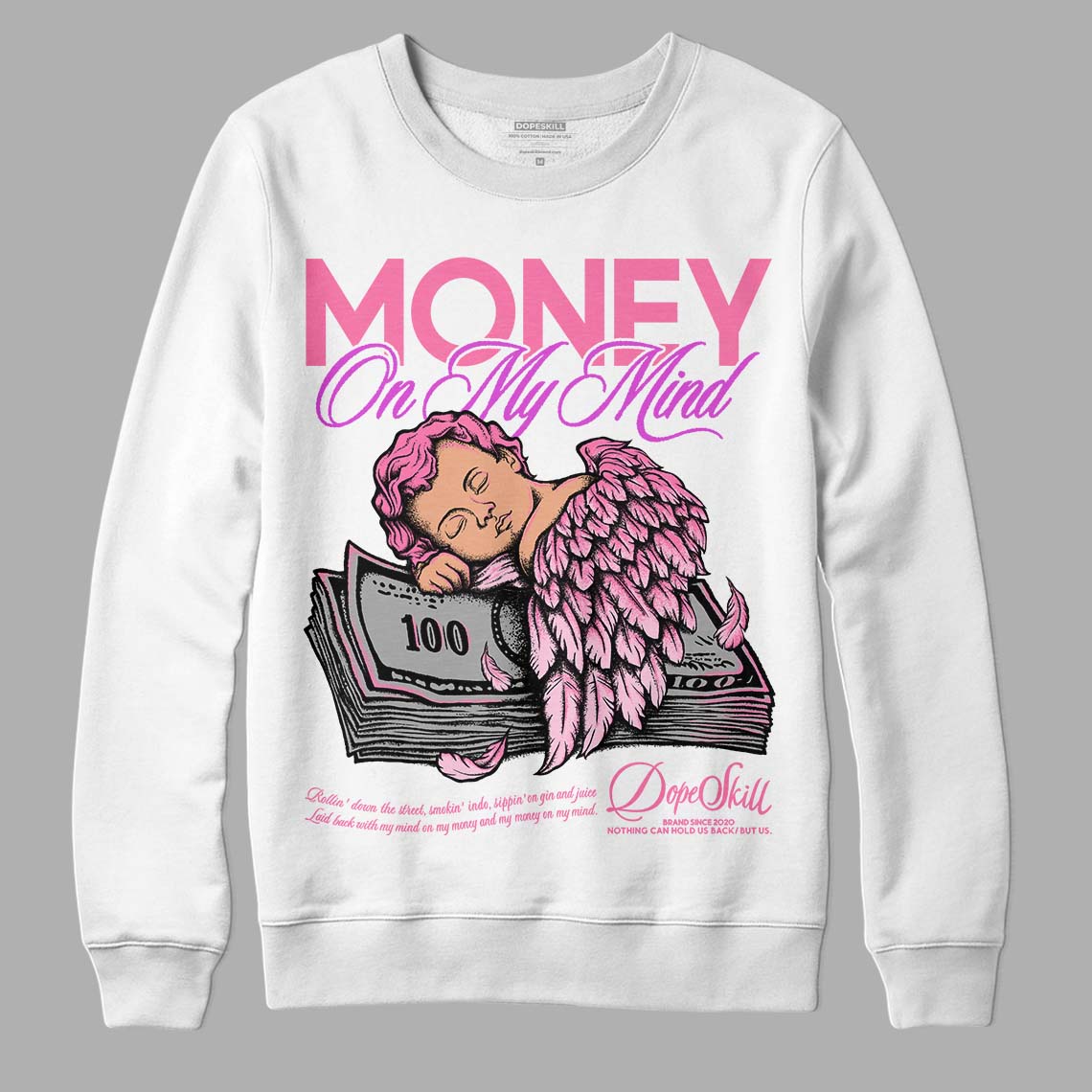 Dunk Low Pink Foam superstreetwear Sweatshirt MOMM Graphic