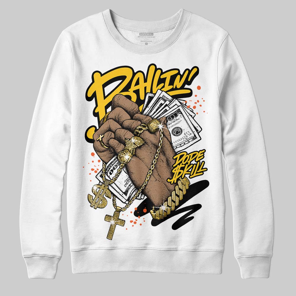 Yellow Collection superstreetwear Sweatshirt Always Ballin' Graphic