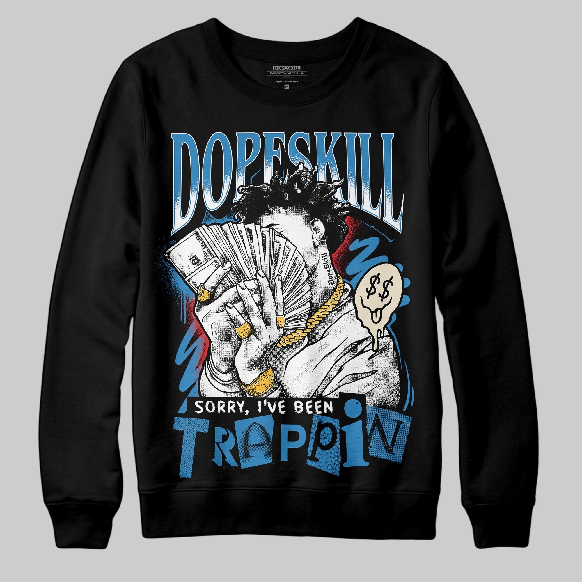 Rare Air 3s superstreetwear Sweatshirt Sorry I've Been Trappin Graphic
