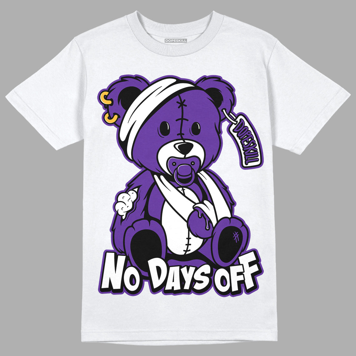 PURPLE Collection superstreetwear T-Shirt Hurt Bear Graphic