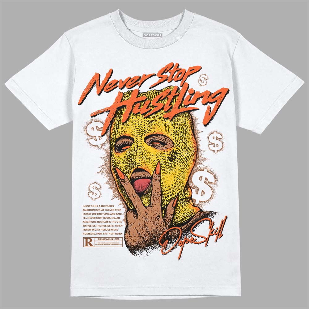Yellow Collection superstreetwear T-Shirt Never Stop Hustling Graphic