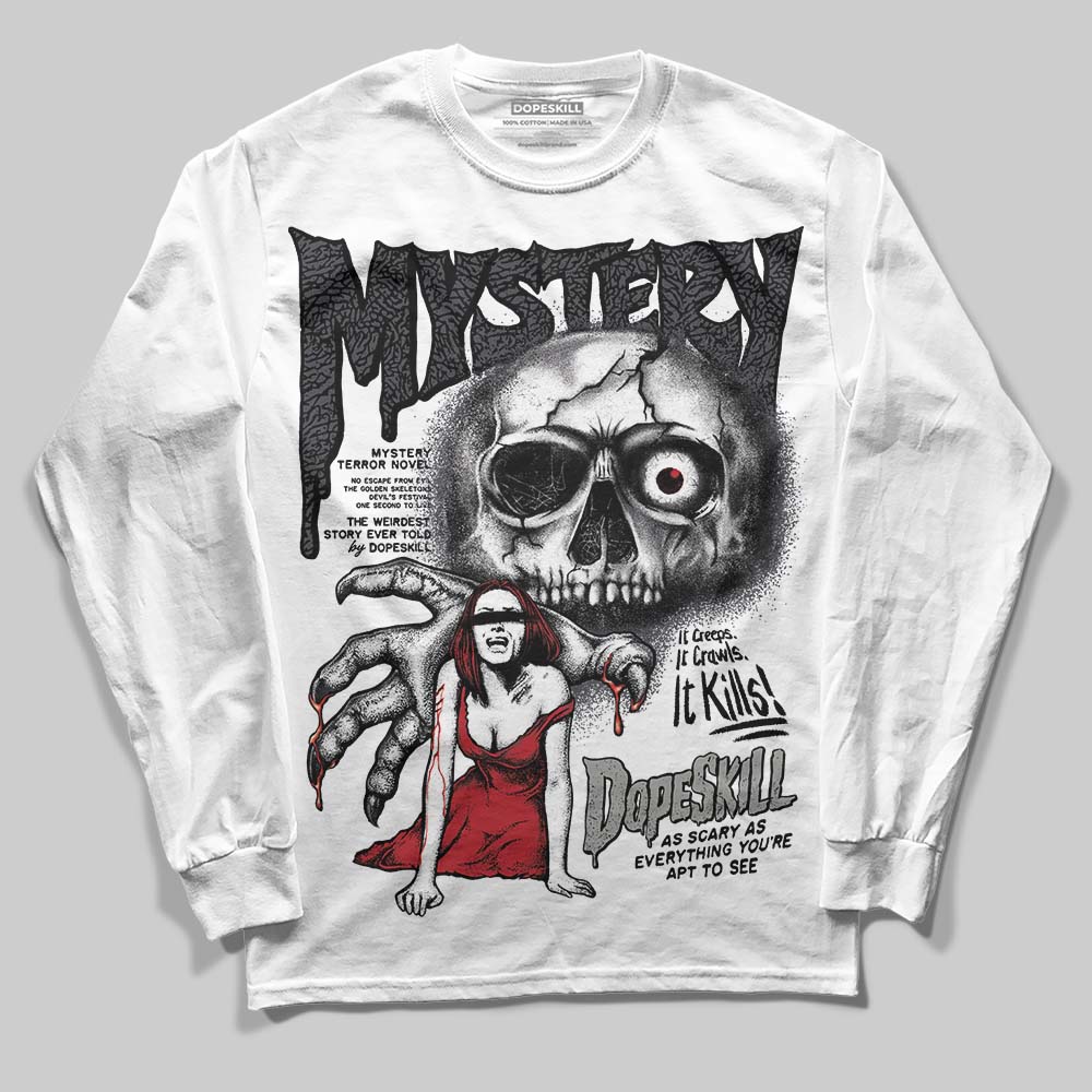 Black Cat 3s superstreetwear Long Sleeve T-Shirt Mystery Ghostly Grasp Graphic