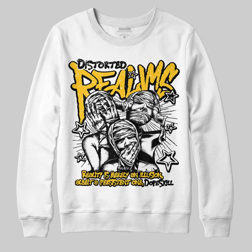 Yellow Collection superstreetwear Sweatshirt Distorted Realms Graphic