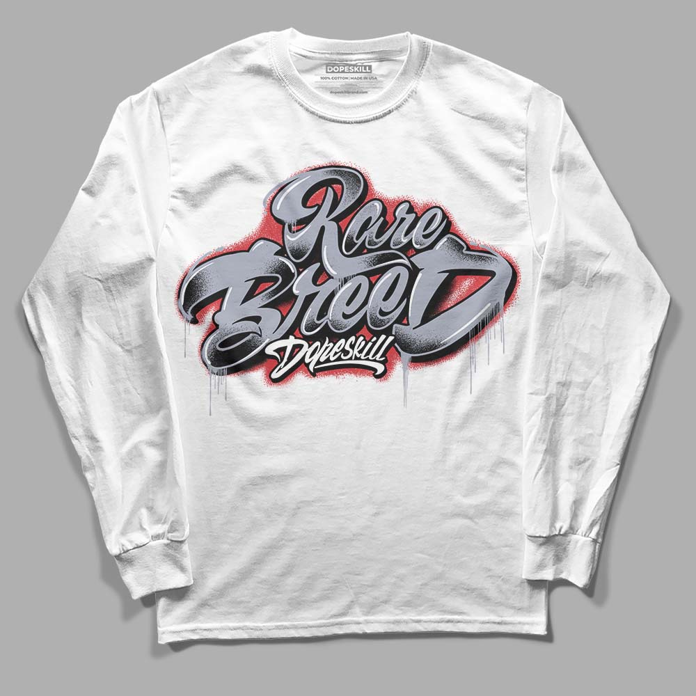 Bred Reimagined 4s superstreetwear Long Sleeve T-Shirt Rare Breed Type Graphic