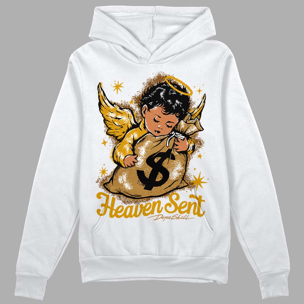 Wheat 13s superstreetwear Hoodie Sweatshirt Heaven Sent Graphic