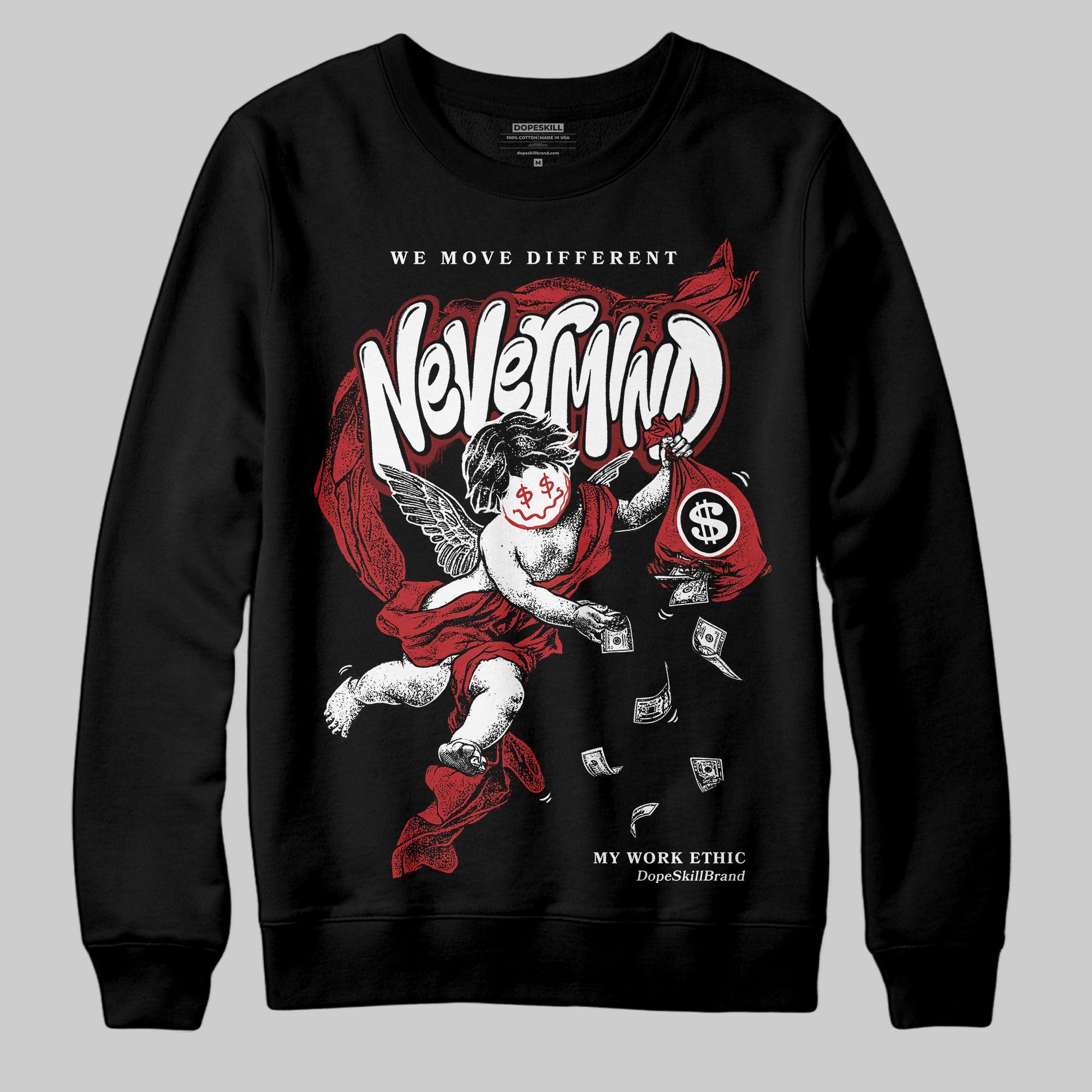 Black Toe Reimagined 1s superstreetwear Sweatshirt Nevermind Graphic