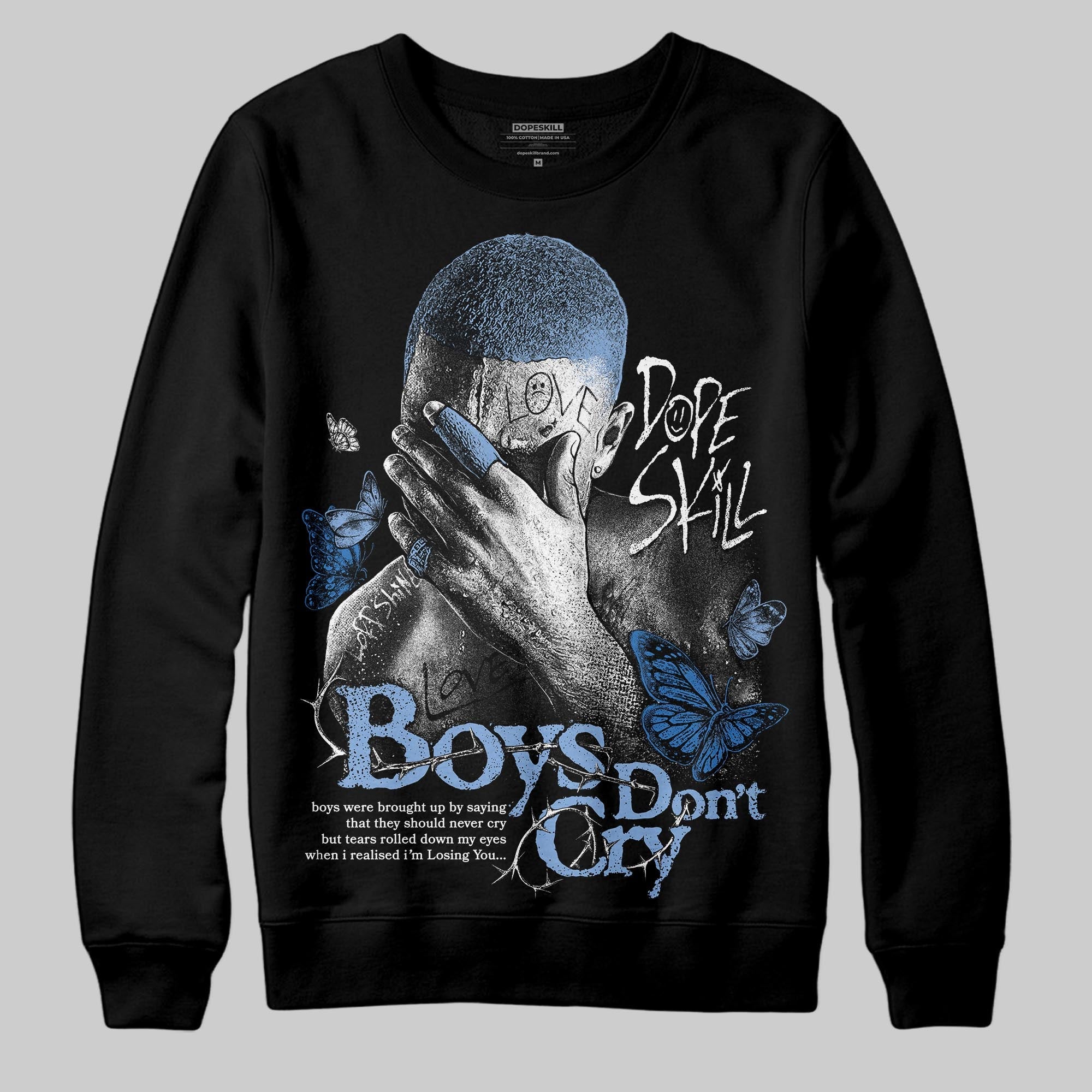 Forget Me Not 4s superstreetwear Sweatshirt Boys Don't Cry Graphic