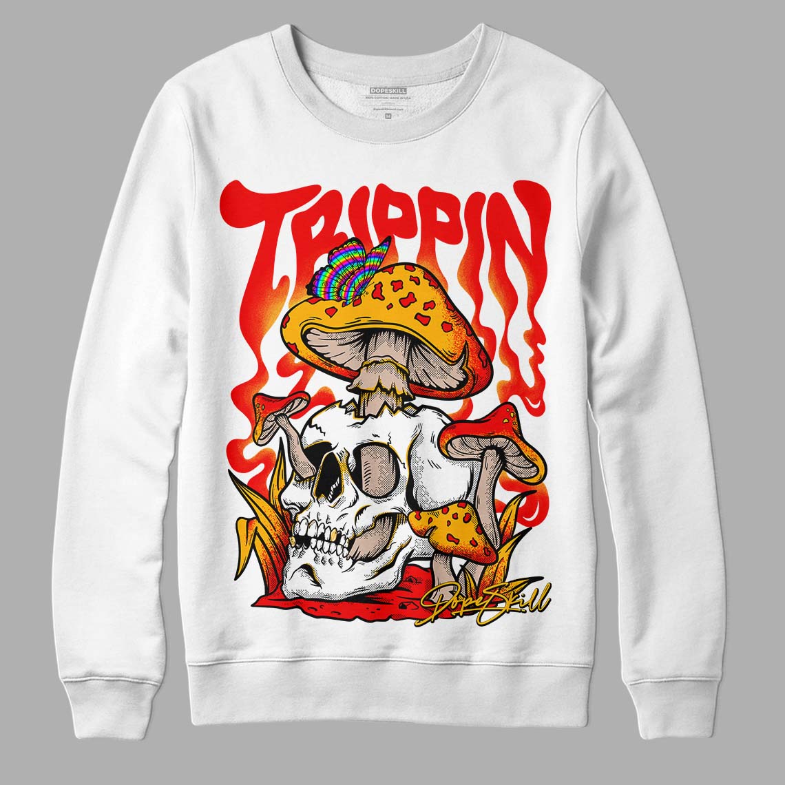 Red Collection superstreetwear Sweatshirt Trippin Graphic