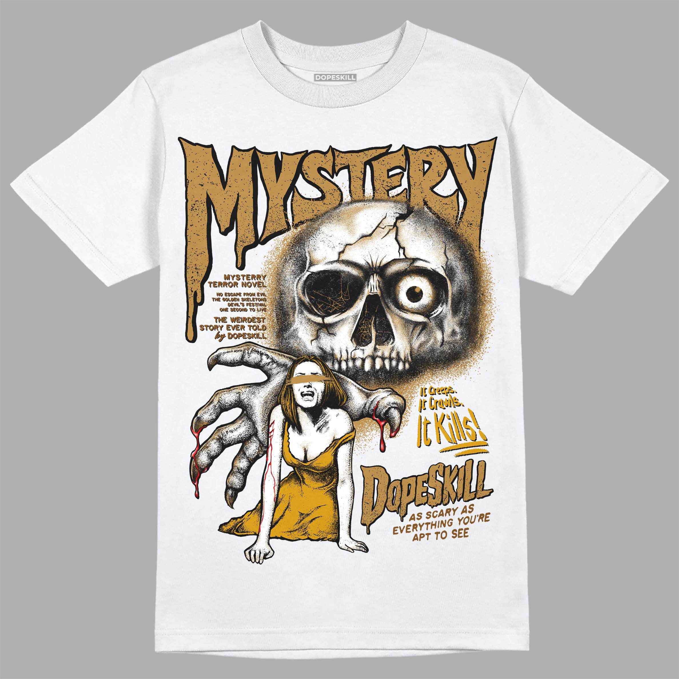 Wheat 13s superstreetwear T-Shirt Mystery Ghostly Grasp Graphic