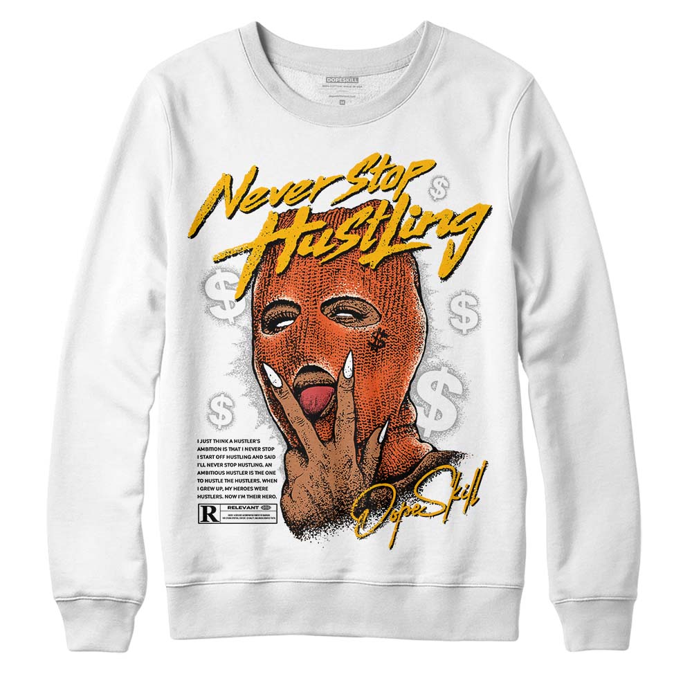 Georgia Peach 3s superstreetwear Sweatshirt Never Stop Hustling Graphic