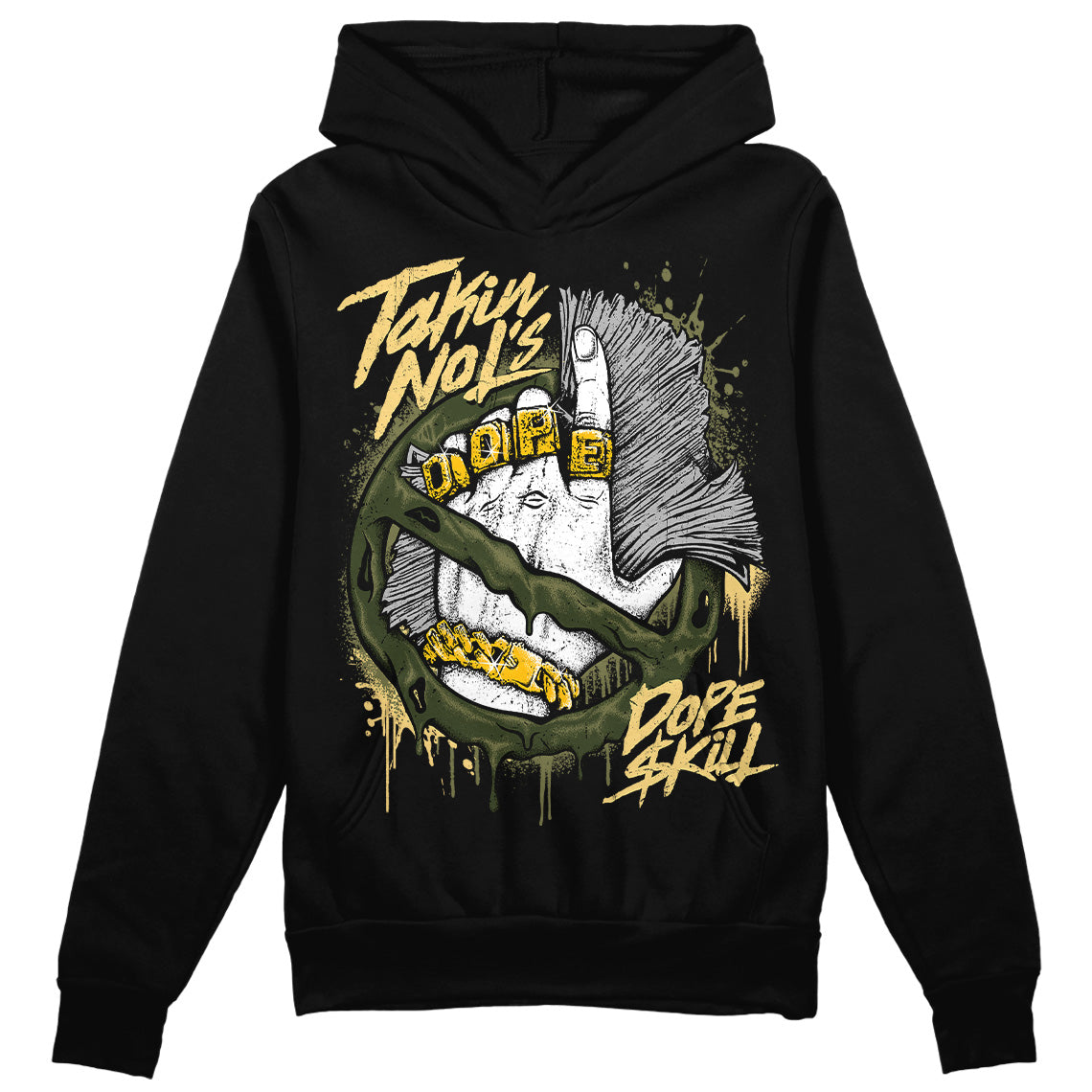 Craft Olive 4s superstreetwear Hoodie Sweatshirt Takin No L's Graphic
