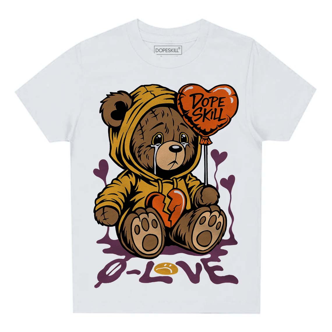 Brotherhood 1s OG superstreetwear Toddler Kids T-shirt Broken Bear Graphic