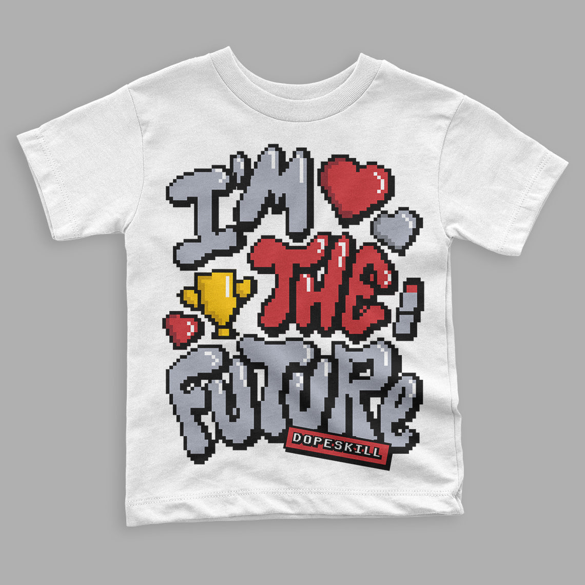 Bred Reimagined 4s superstreetwear Toddler Kids T-shirt I'm The Future Graphic