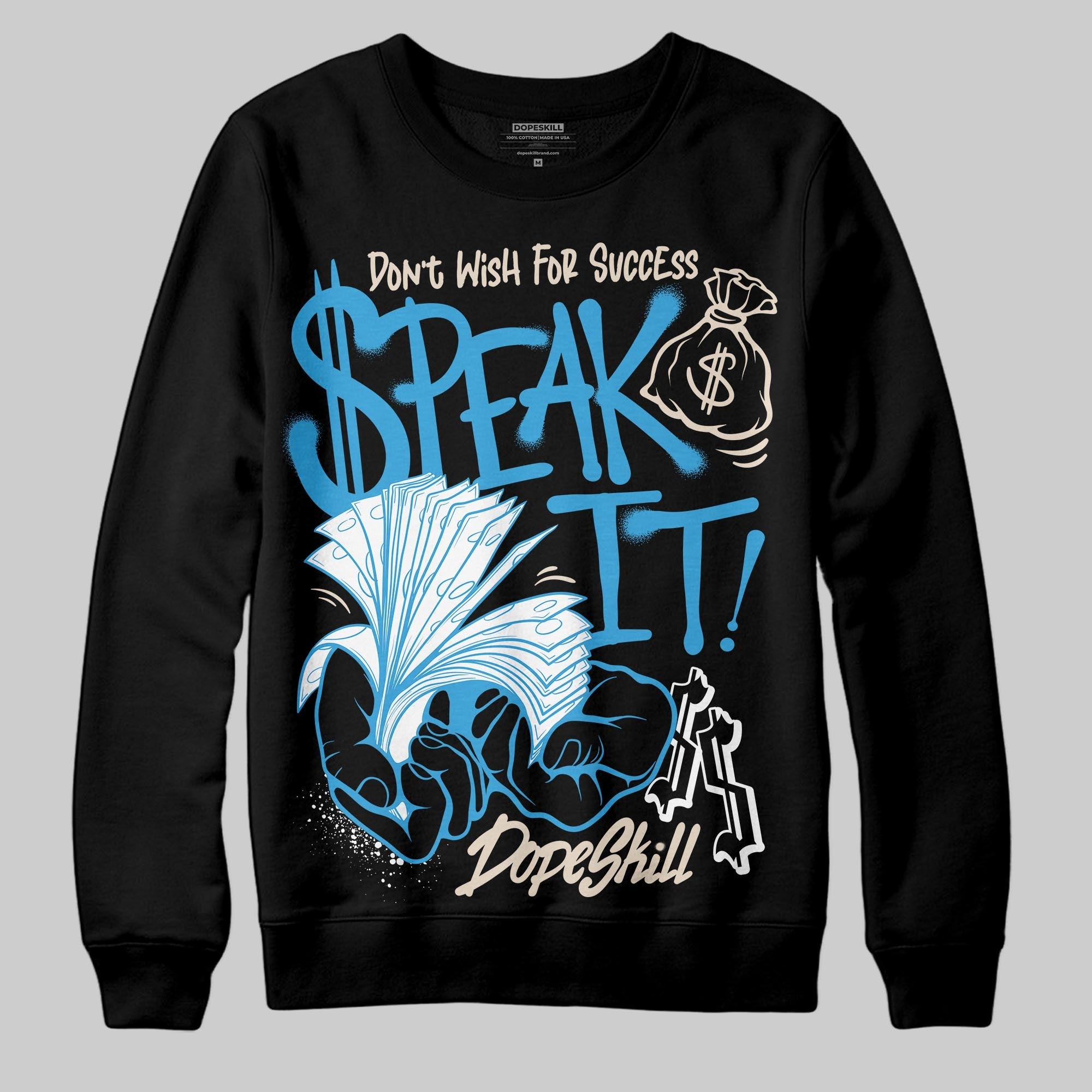 UNC Reimagined 1s superstreetwear Sweatshirt Speak It Graphic