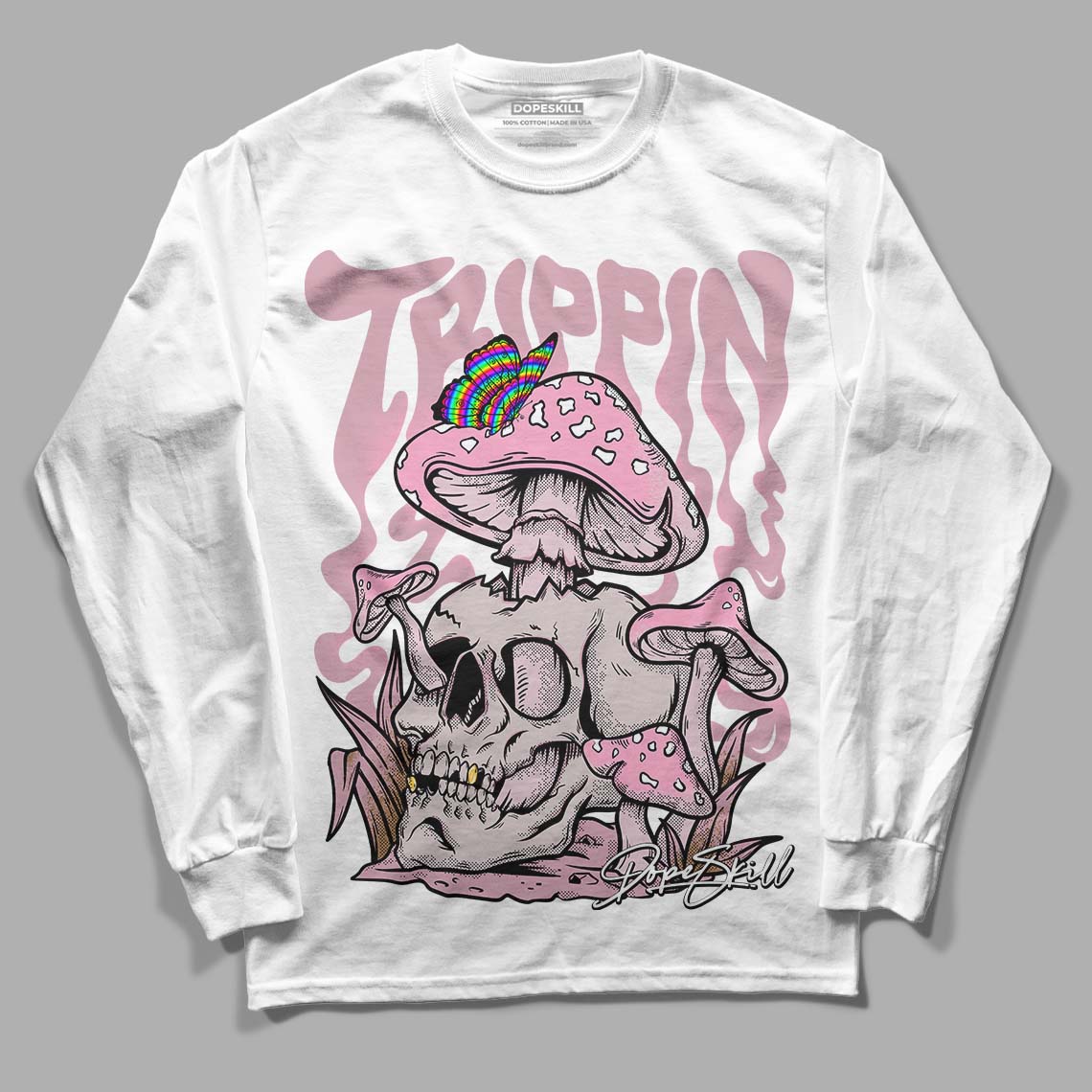 Dunk Low Teddy Bear Pink superstreetwear Long Sleeve T-Shirt Trippin Graphic