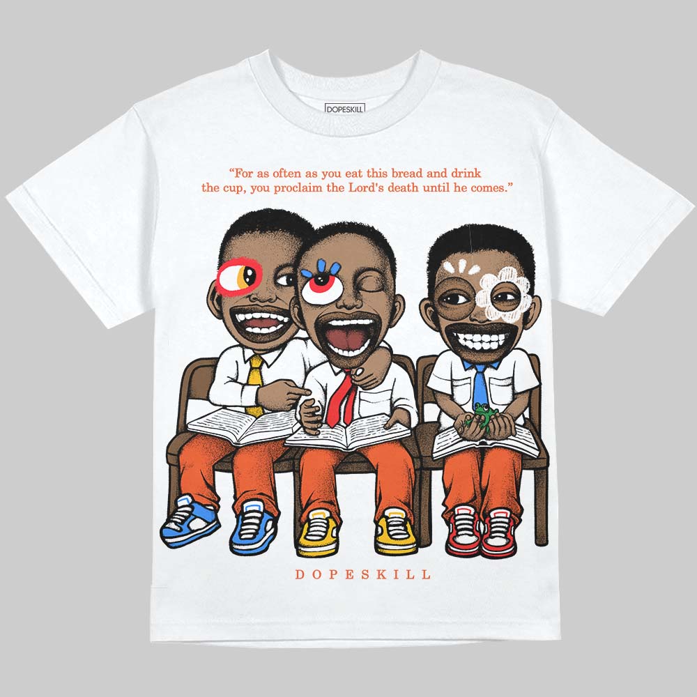 Orange Milk superstreetwear Oversize Print T-Shirt First Sunday Graphic