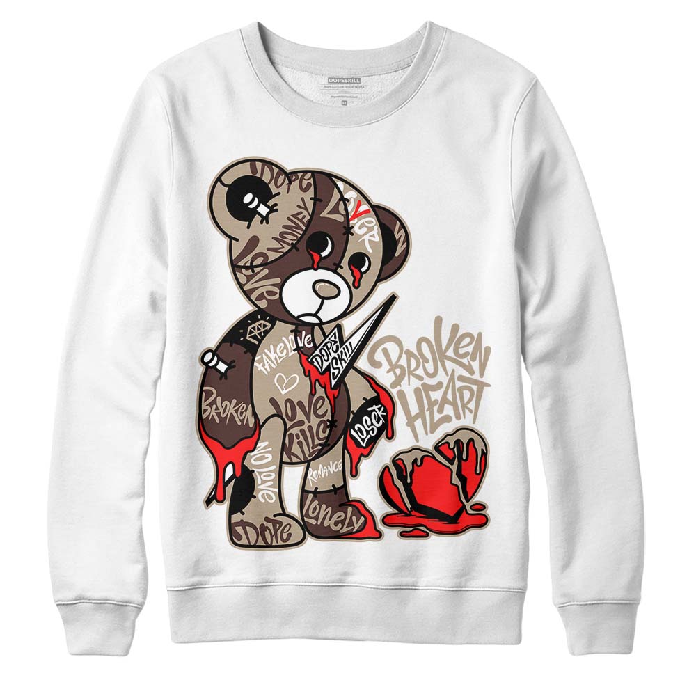 Latte 1s superstreetwear Sweatshirt Broken Heart Graphic