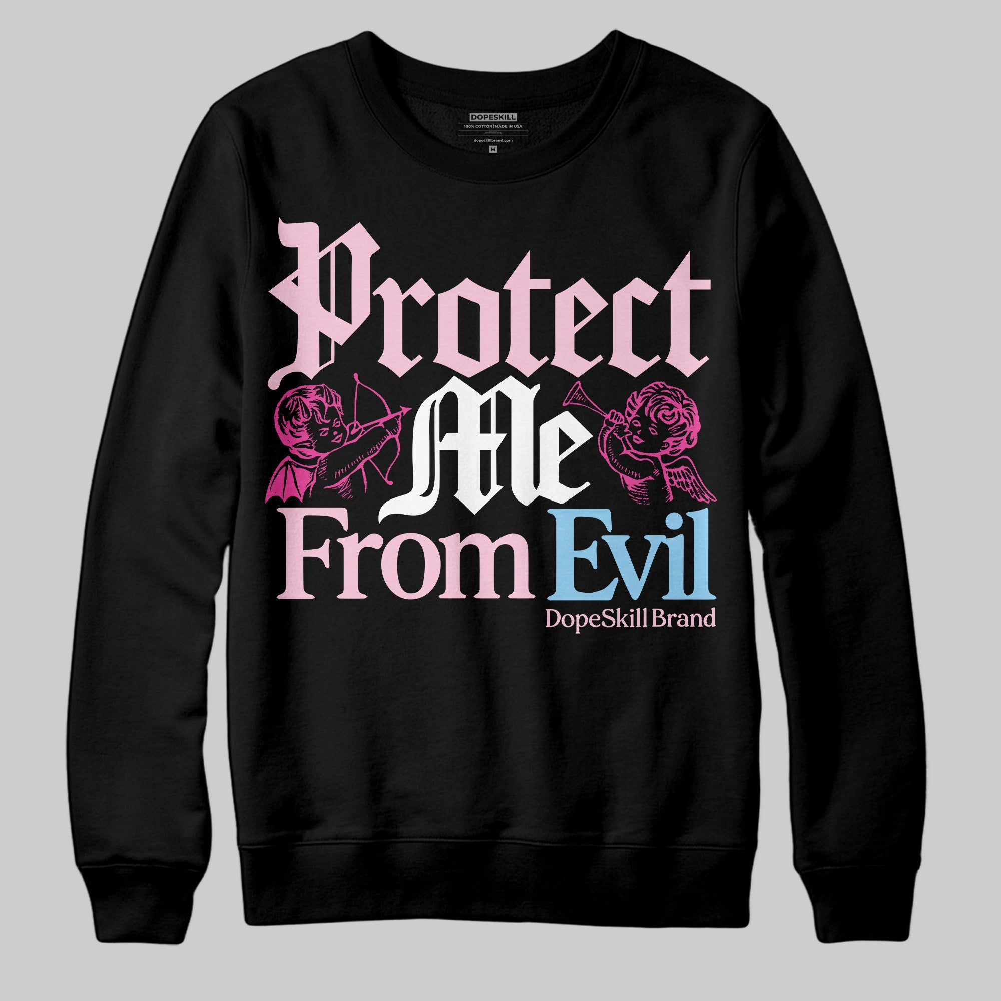 Doernbecher 6s superstreetwear Sweatshirt Protect Me From Evil Graphic