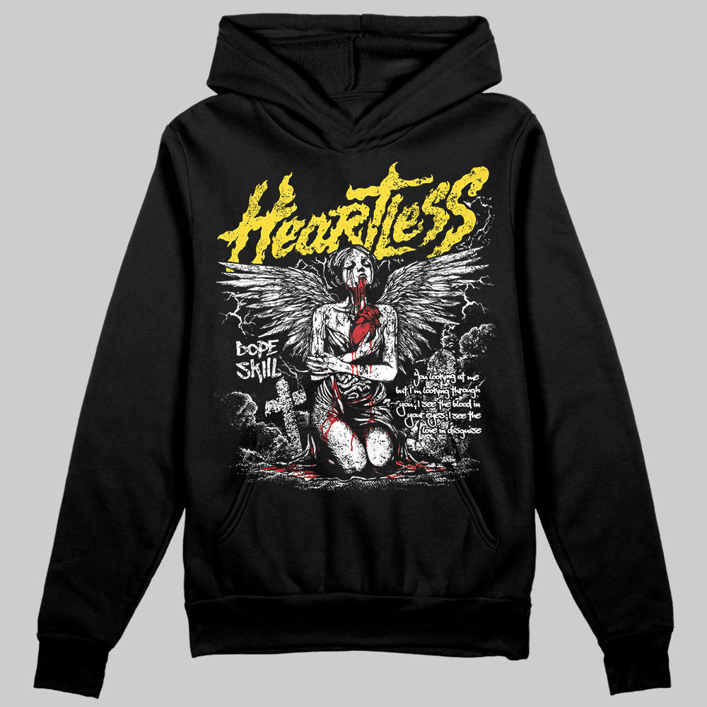 Black Tour Yellow AJ 4 Thunder superstreetwear Hoodie Sweatshirt Heartless Graphic