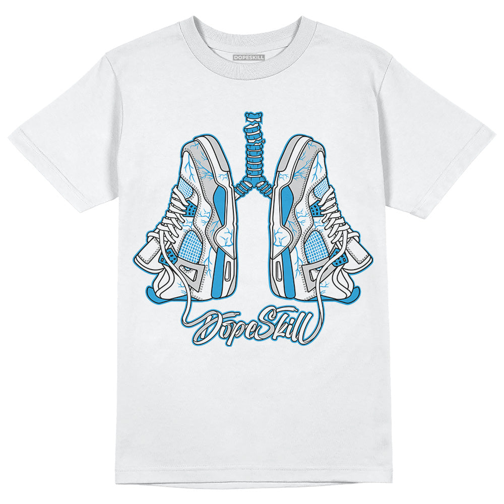 Military Blue 4s superstreetwear T-Shirt Breathe Graphic