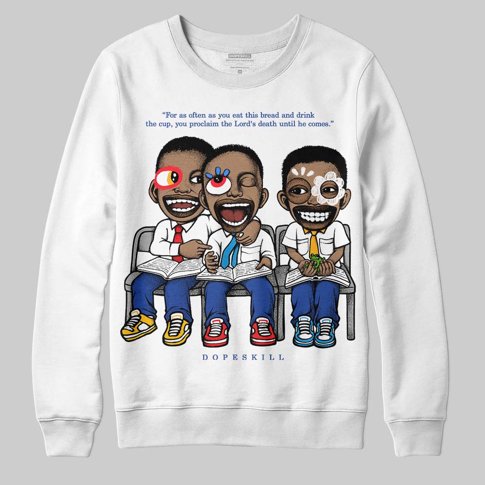 Royal Blue Collection superstreetwear Sweatshirt First Sunday Graphic