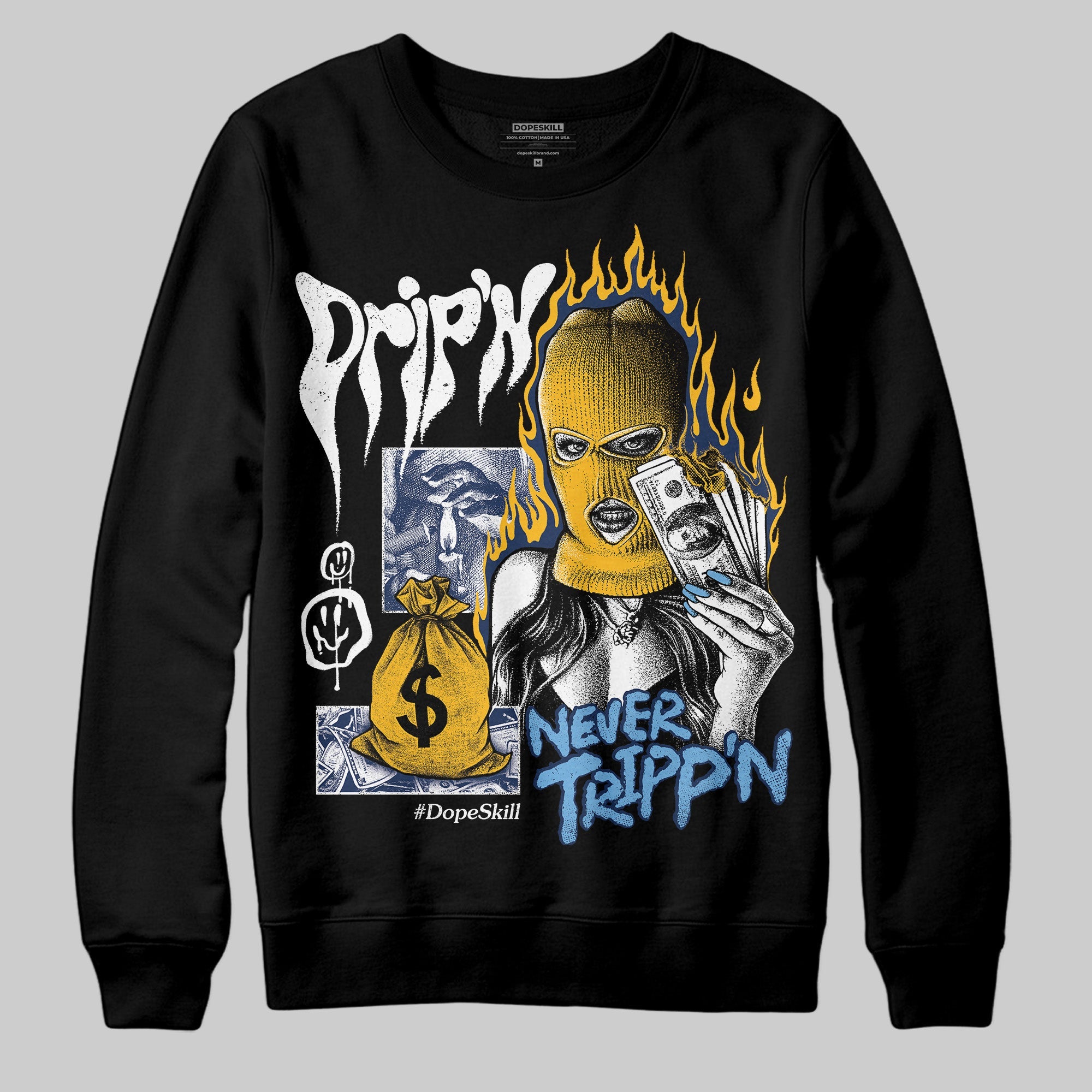 Retro Dunk From Above 4s superstreetwear Sweatshirt Drip'n Never Tripp'n Graphic