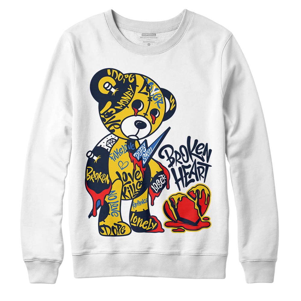 Michigan Dunks superstreetwear Sweatshirt Broken Heart Graphic
