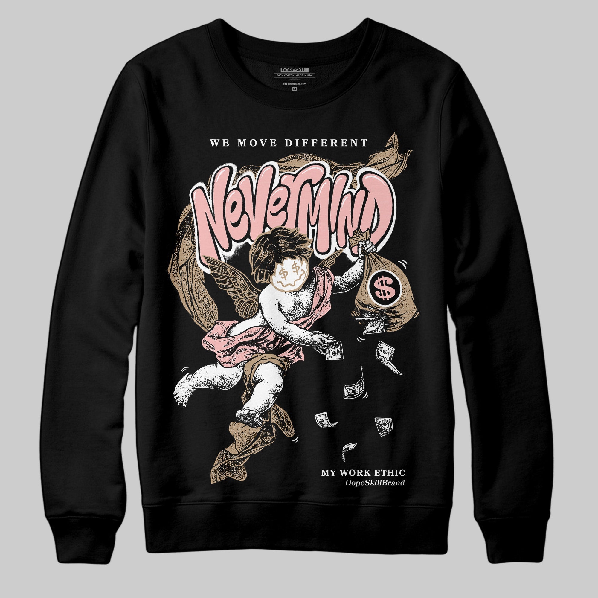 AIR FORCE 1 LINEN superstreetwear Sweatshirt Nevermind Graphic
