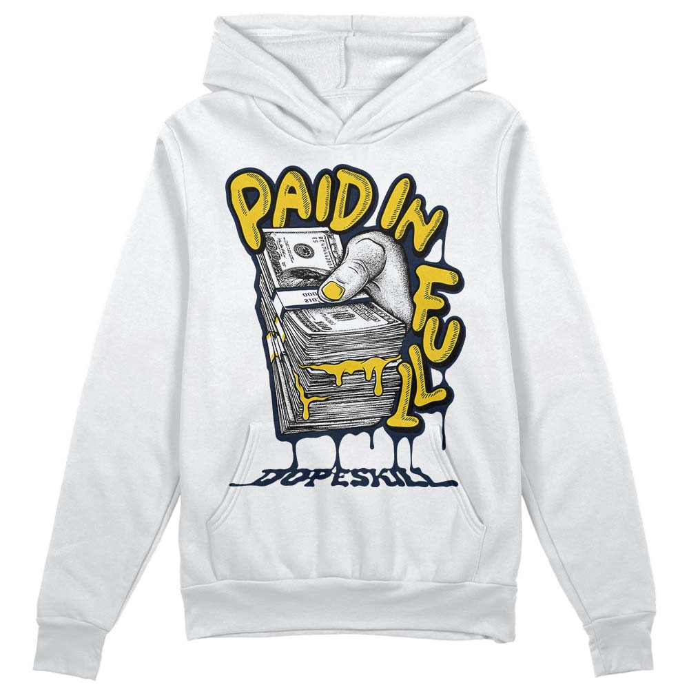 Michigan Dunks superstreetwear Hoodie Sweatshirt Paid In Full Graphic