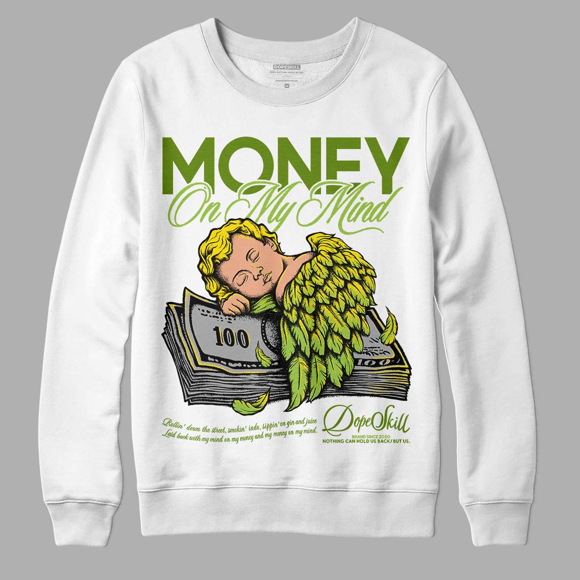Dunk Low 'Chlorophyll' superstreetwear Sweatshirt MOMM Graphic