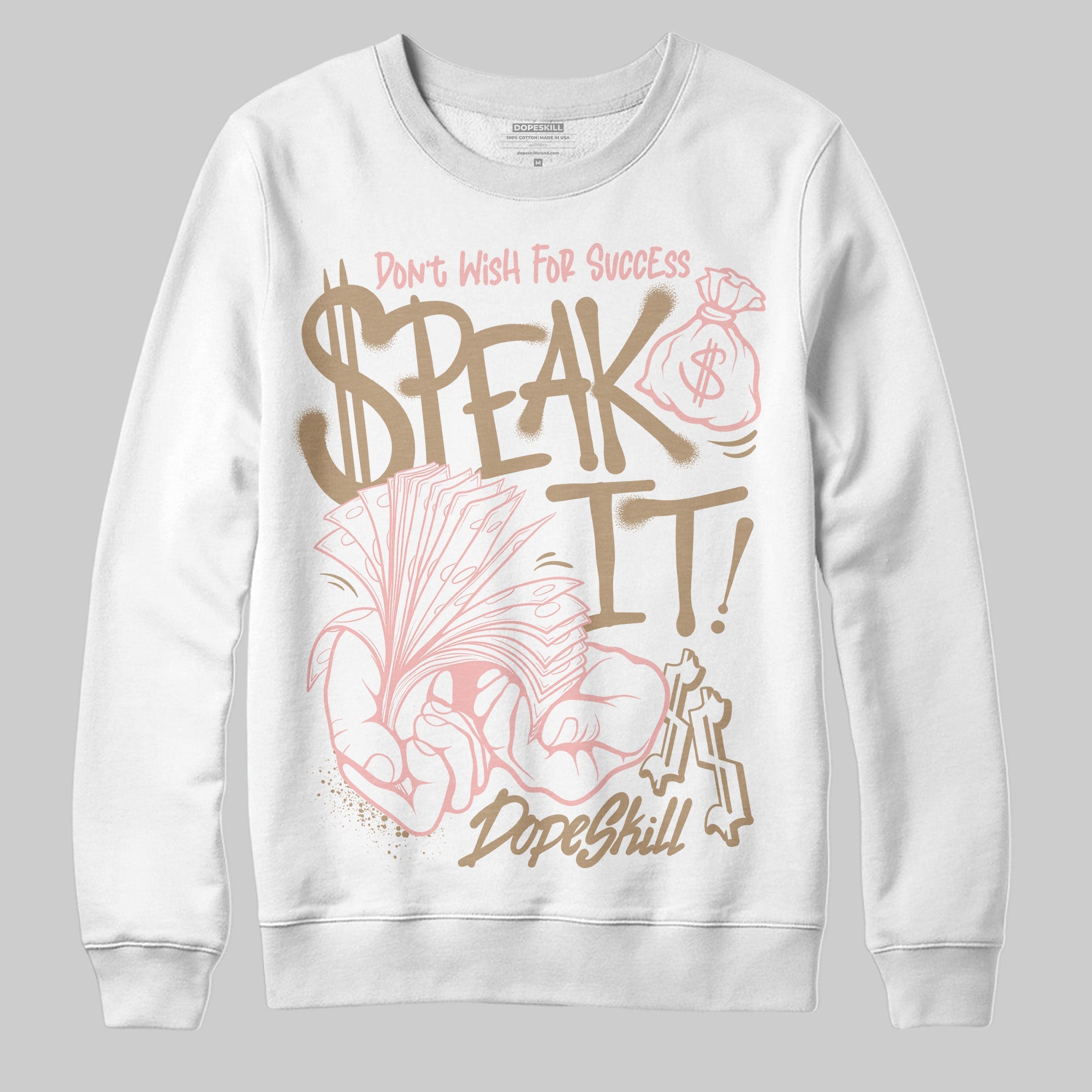 AIR FORCE 1 LINEN superstreetwear Sweatshirt Speak It Graphic