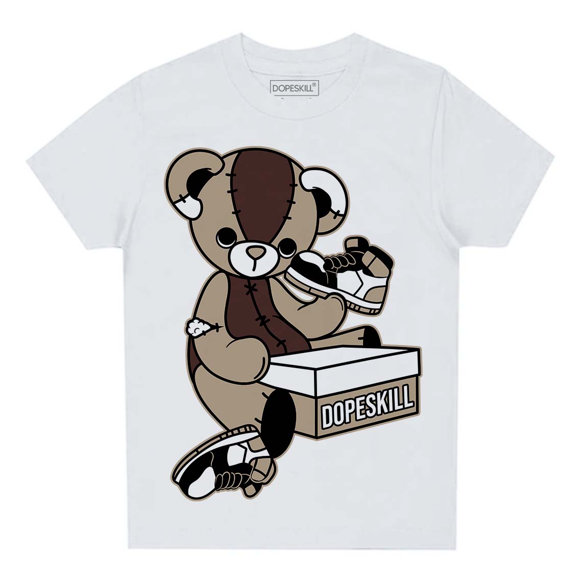 Latte 1s superstreetwear Toddler Kids T-shirt Sneakerhead BEAR Graphic