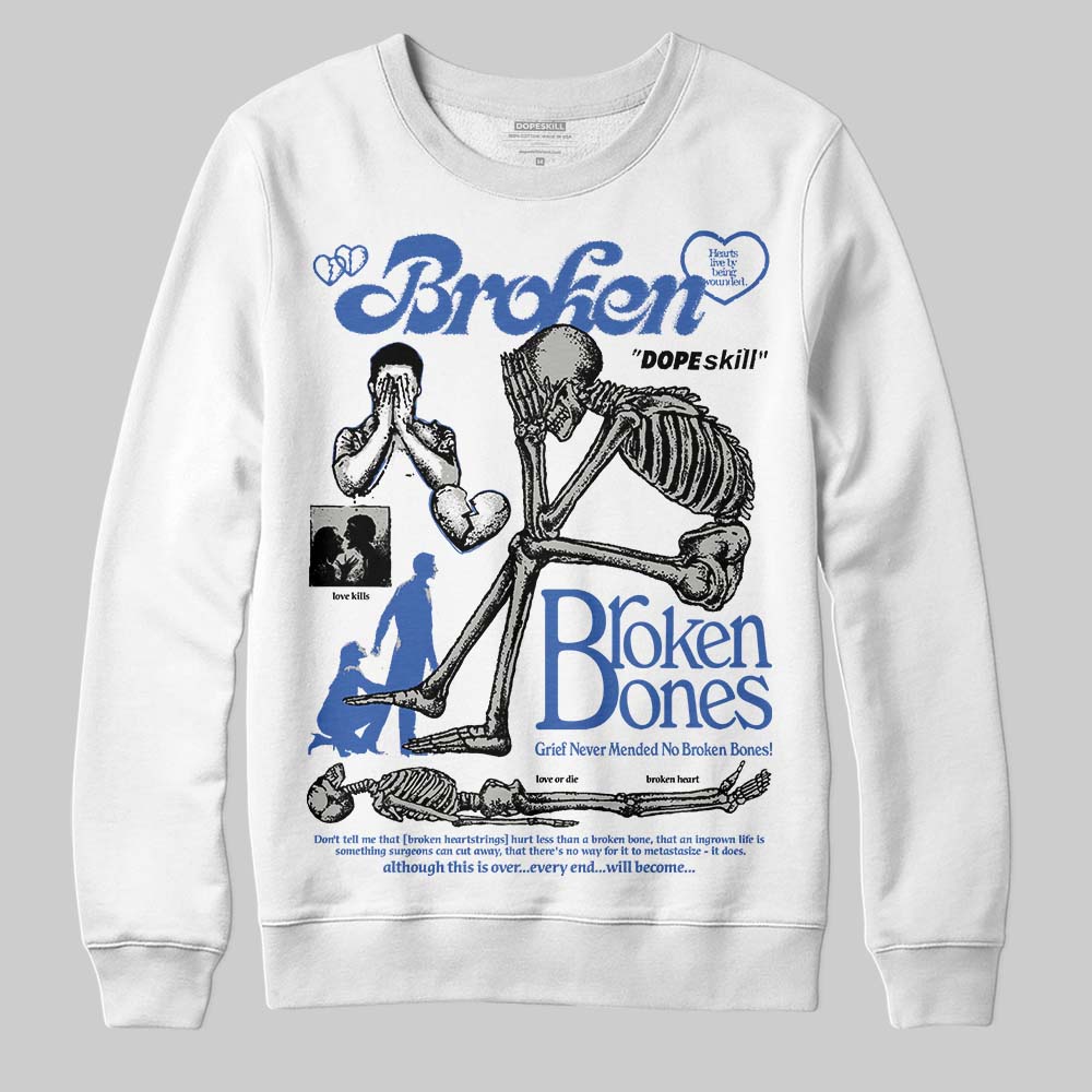 Lucky Shorts 3s superstreetwear Sweatshirt Broken Bones Graphic
