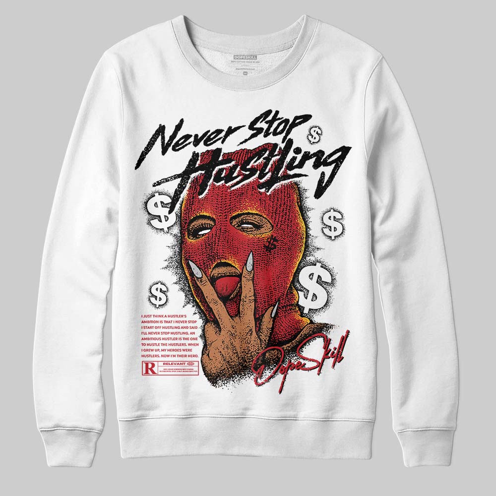 Ferrari 14s superstreetwear Sweatshirt Never Stop Hustling Graphic