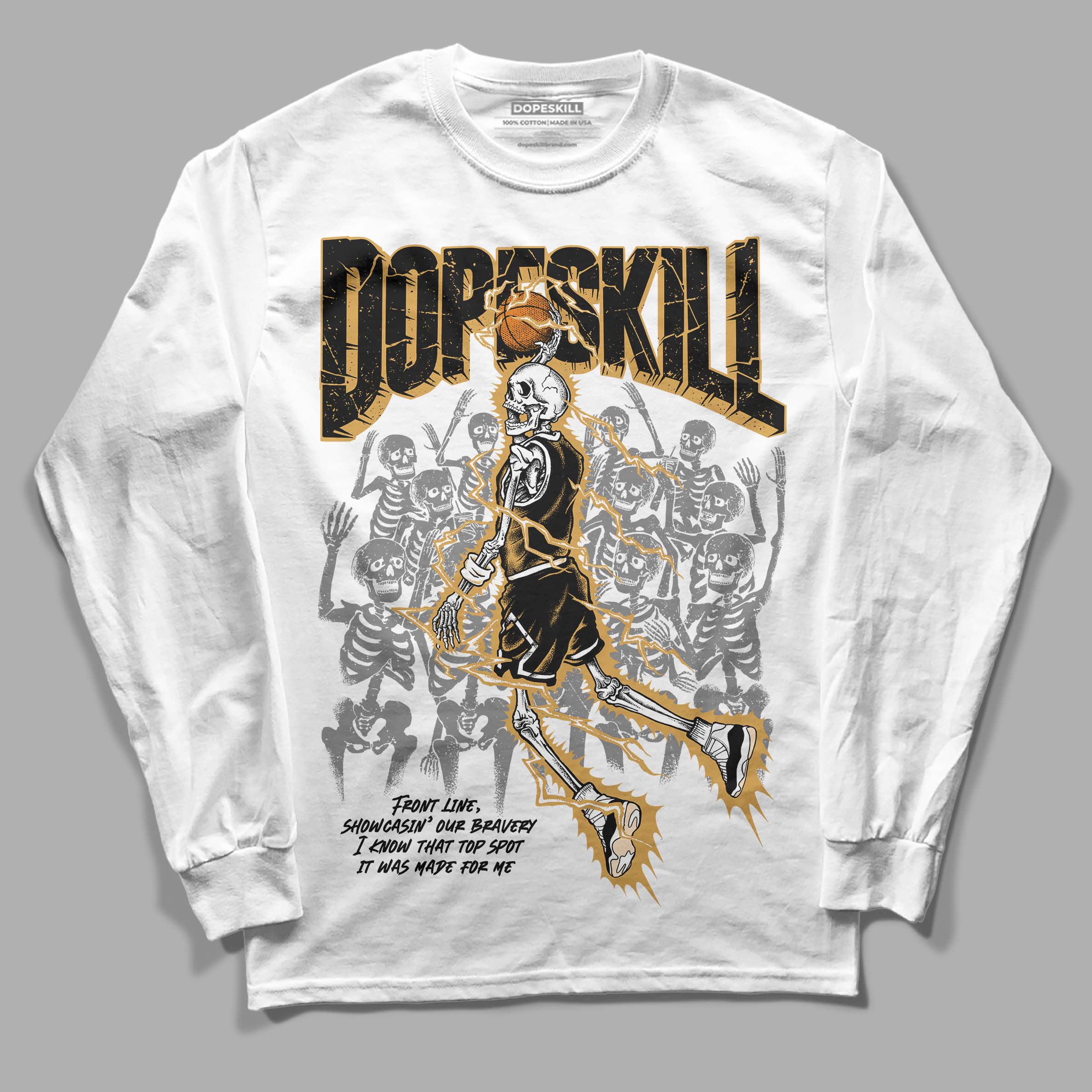 Gratitude 11s superstreetwear Long Sleeve T-Shirt Thunder Dunk Graphic