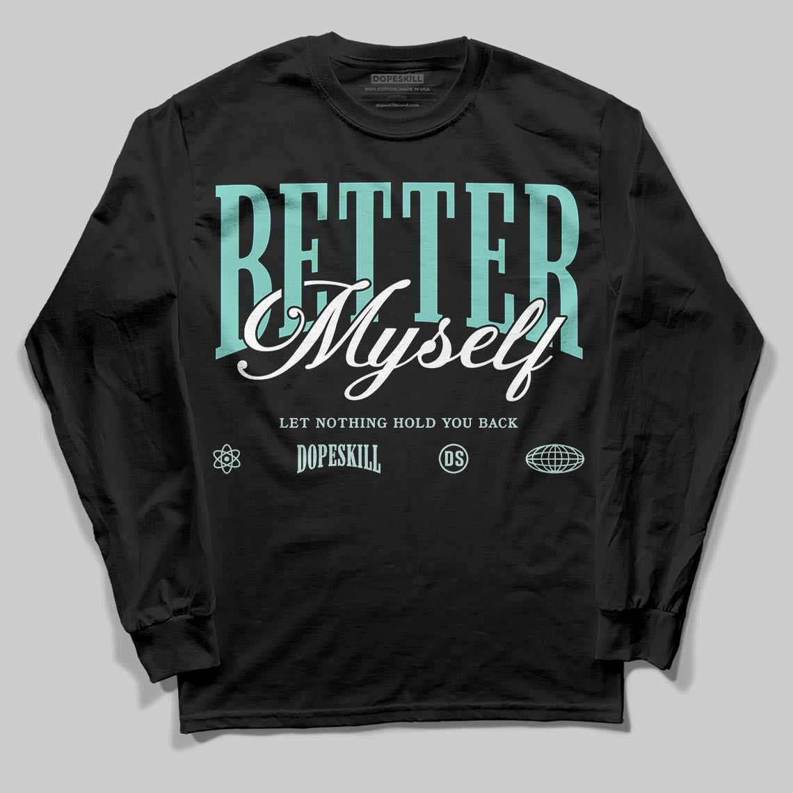 Igloo 11s superstreetwear Long Sleeve T-Shirt Better Myself Graphic