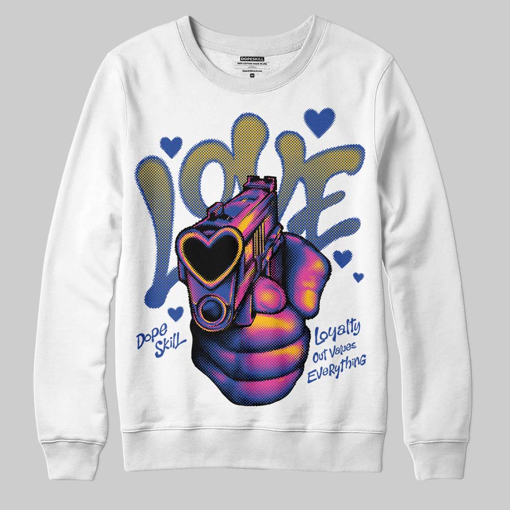 Royal Blue Collection superstreetwear Sweatshirt Love Shot Graphic