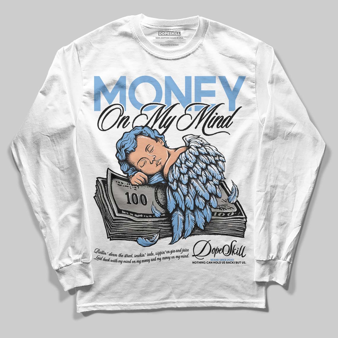 Melo 12s superstreetwear Long Sleeve T-Shirt MOMM Graphic