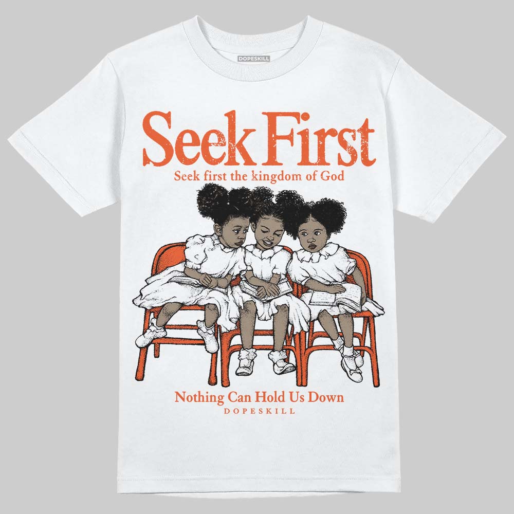 Orange Milk superstreetwear T-Shirt New Seek First Graphic