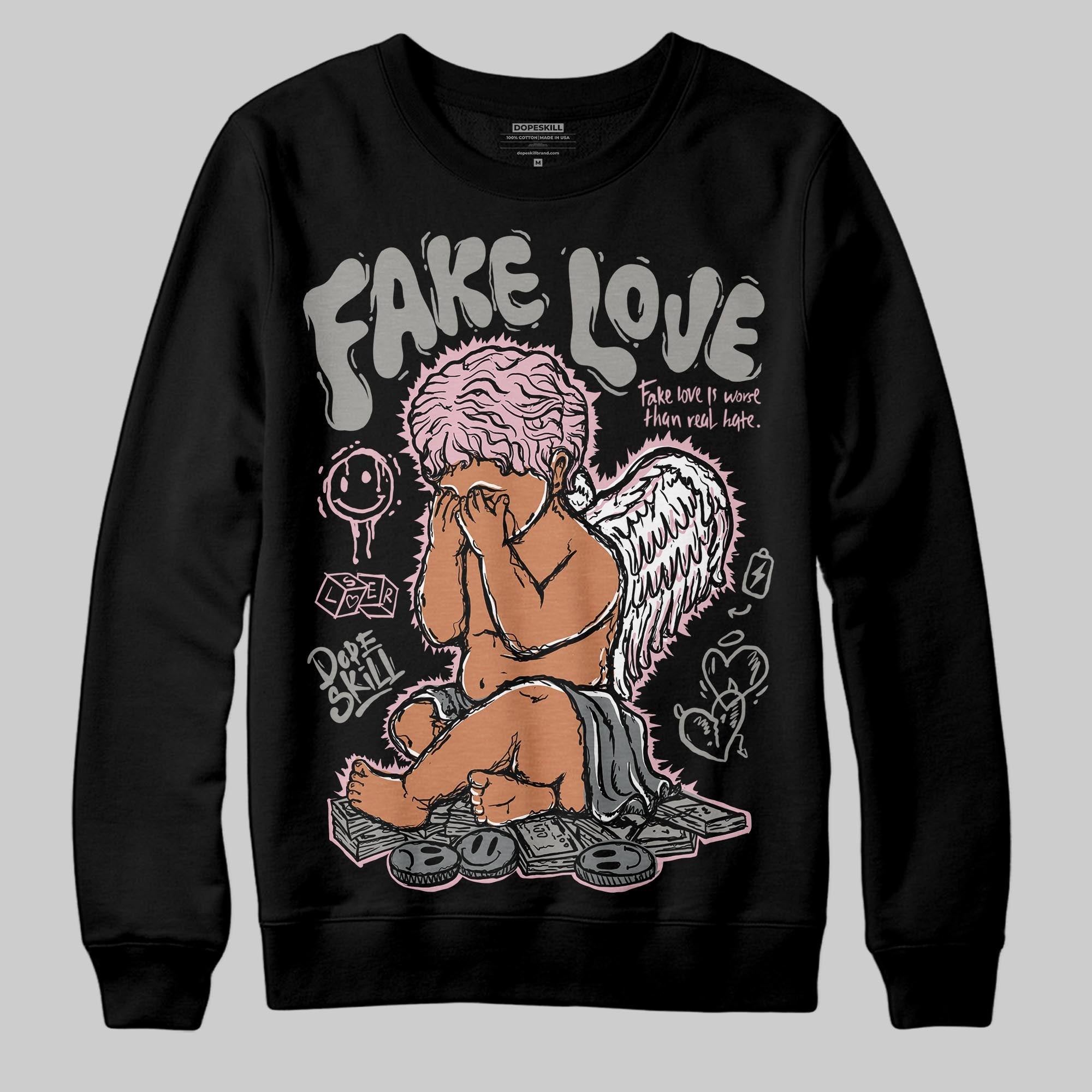 Max 95 OG ¡°Pink Foam¡± superstreetwear Sweatshirt False Love Graphic