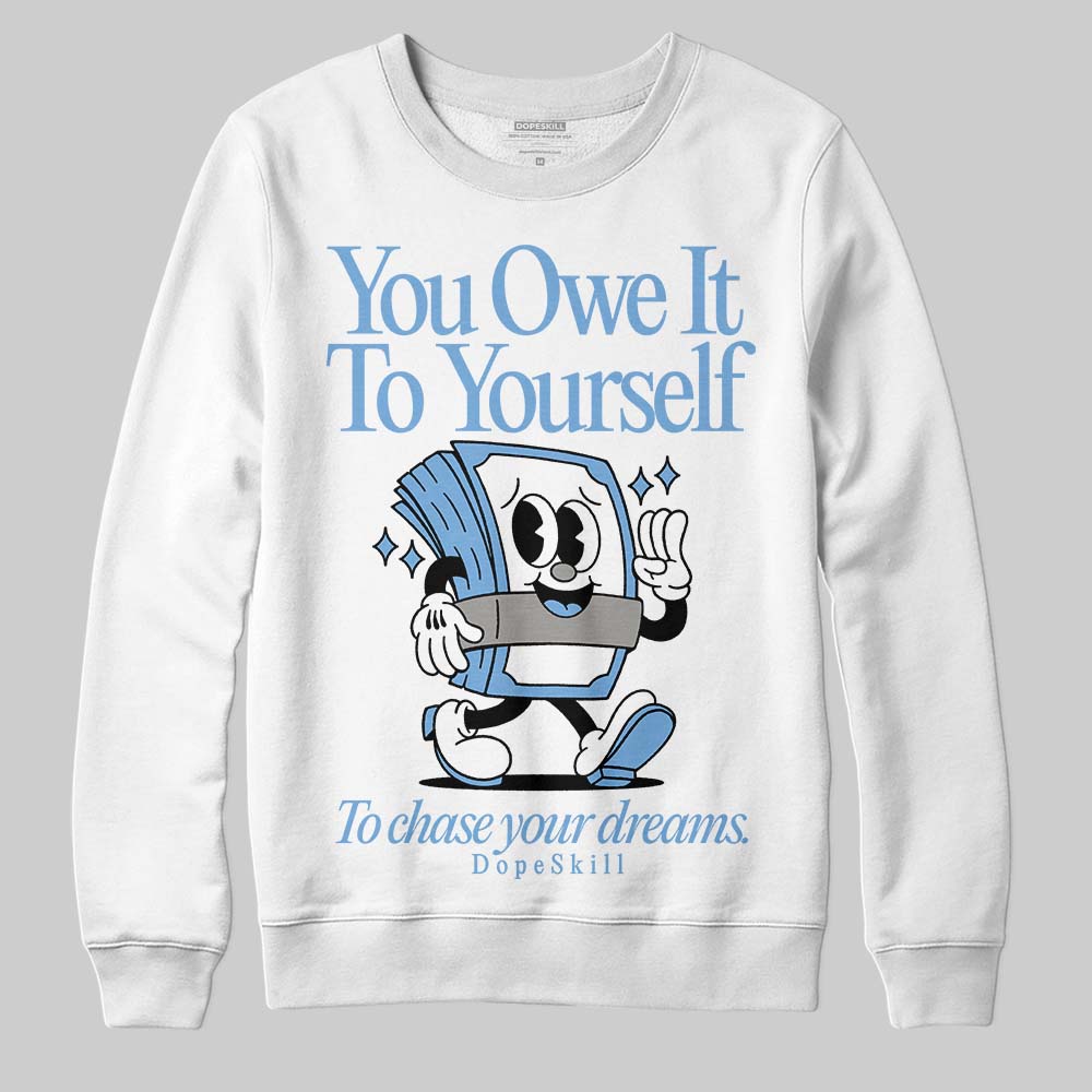 Melo 12s superstreetwear Sweatshirt Owe It To Yourself Graphic