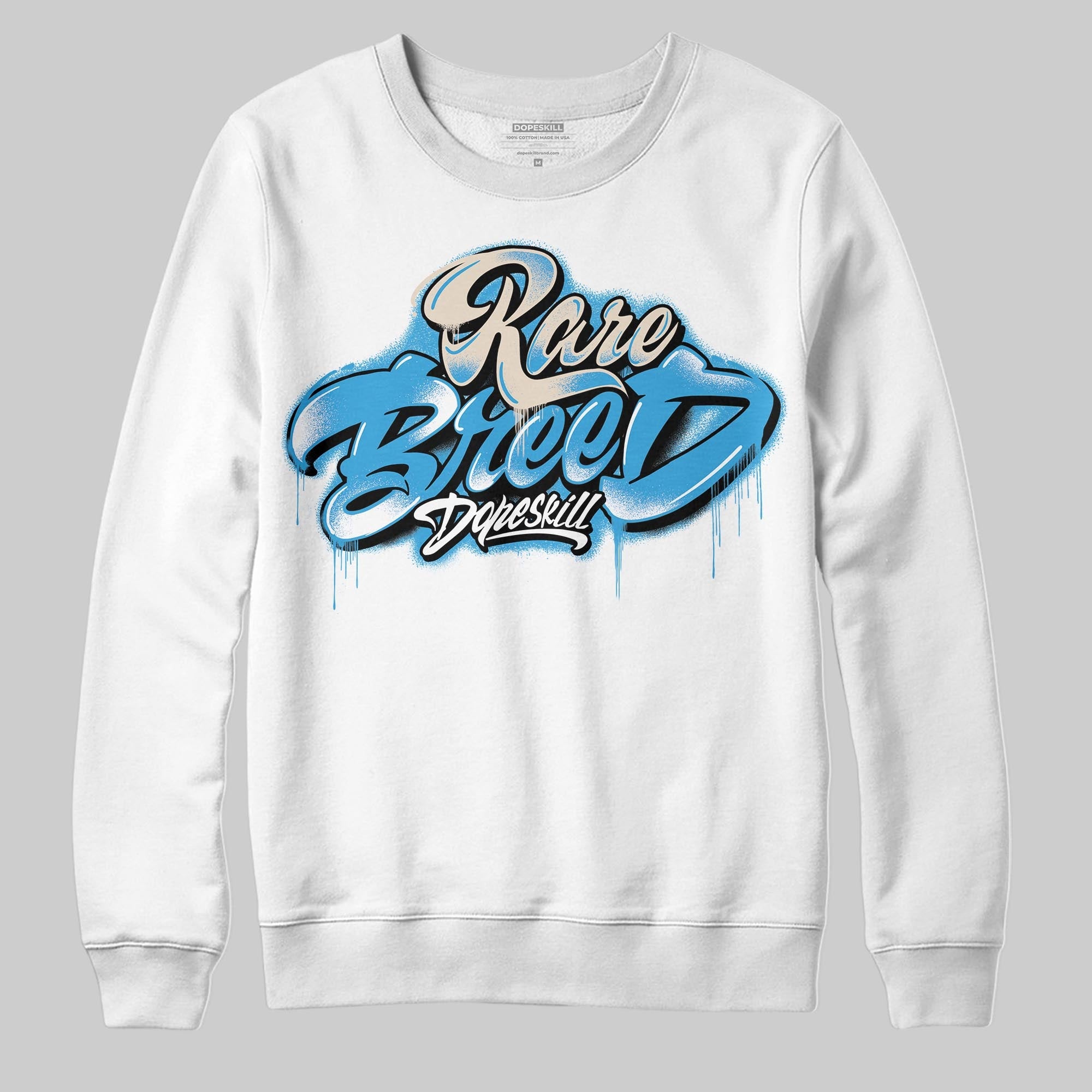 UNC Reimagined 1s superstreetwear Sweatshirt Rare Breed Type Graphic