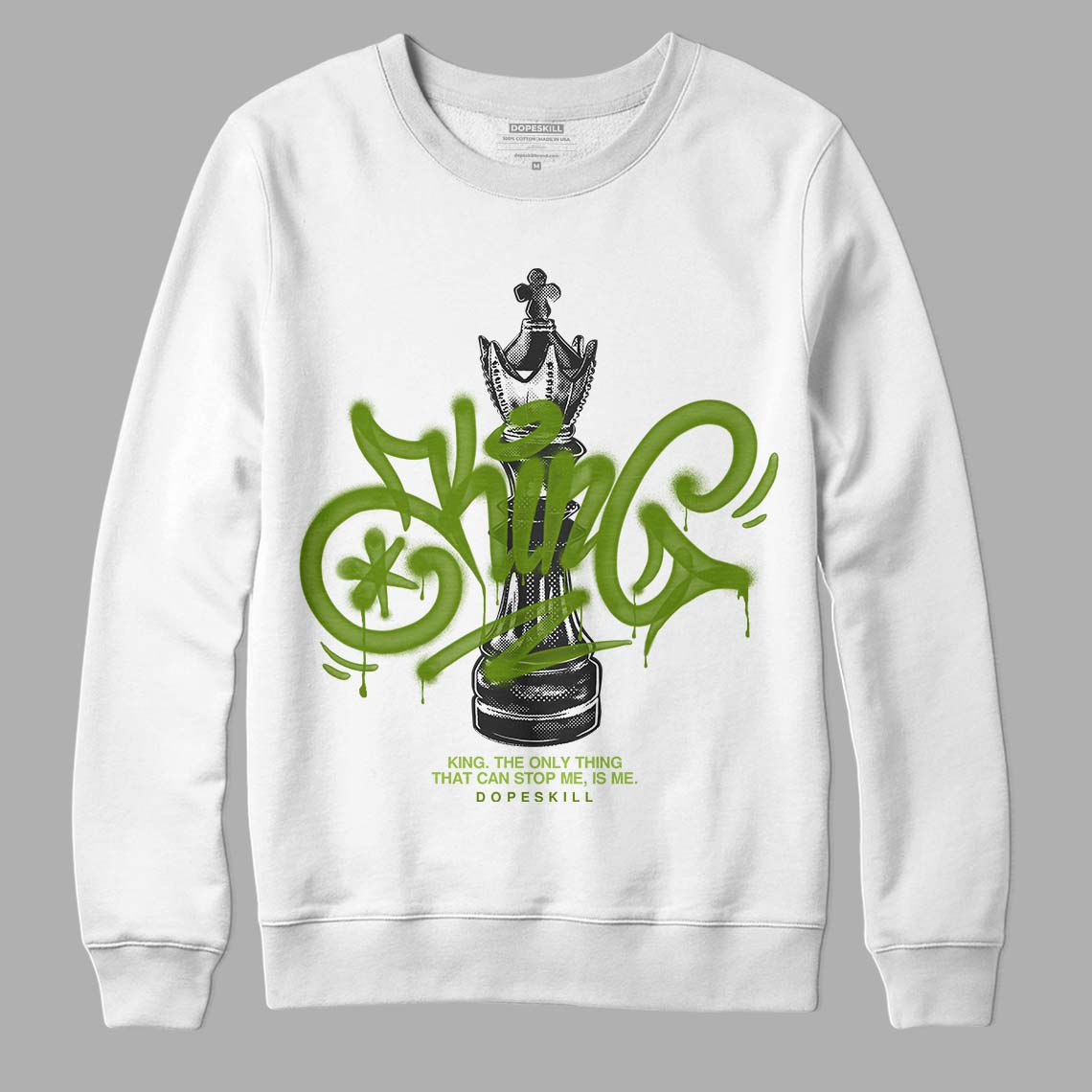 Dunk Low 'Chlorophyll' superstreetwear Sweatshirt King Chess Graphic