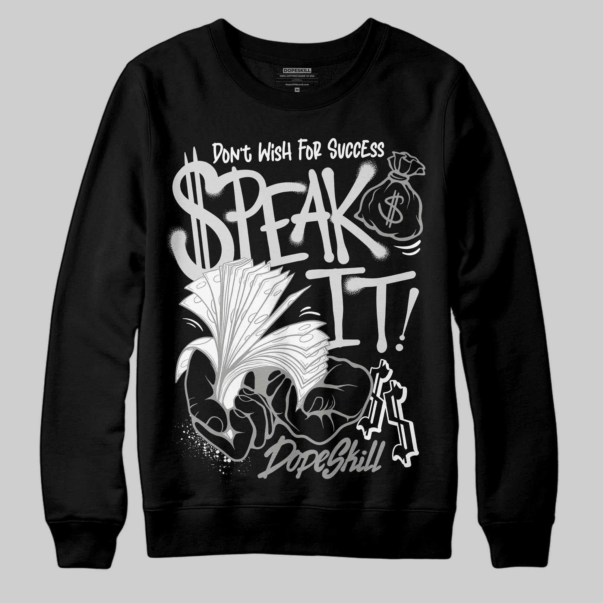 Pure Money 3s superstreetwear Sweatshirt Speak It Graphic