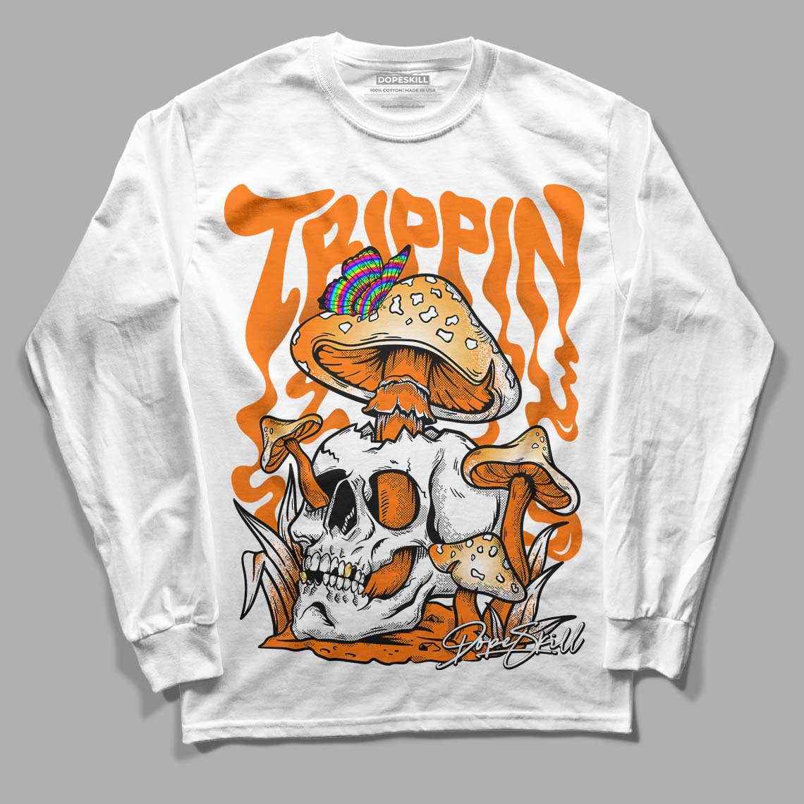 Dunk Low Magma Orange superstreetwear Long Sleeve T-Shirt Trippin Graphic