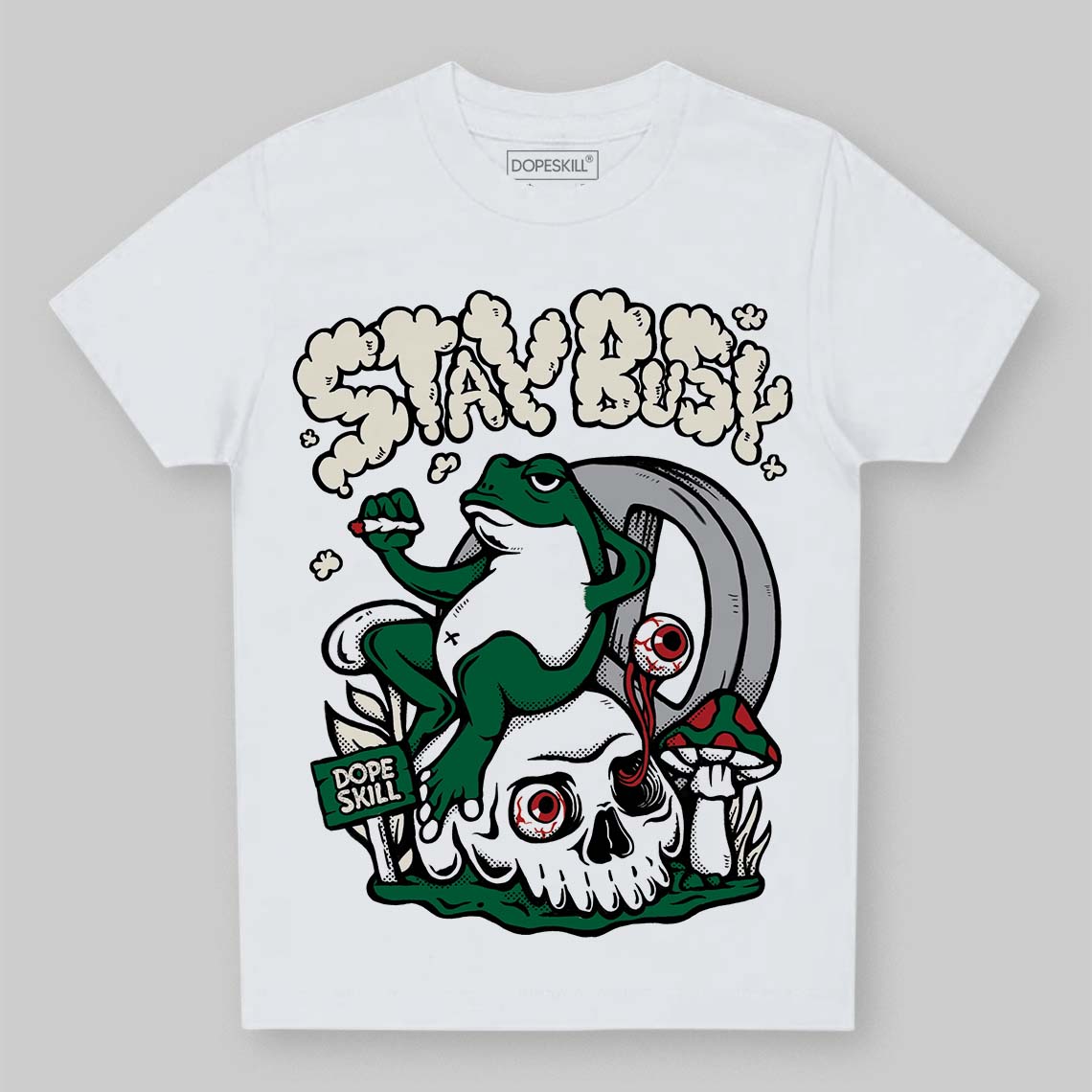 Pine Green 13s superstreetwear Toddler Kids T-shirt Stay Busy Graphic