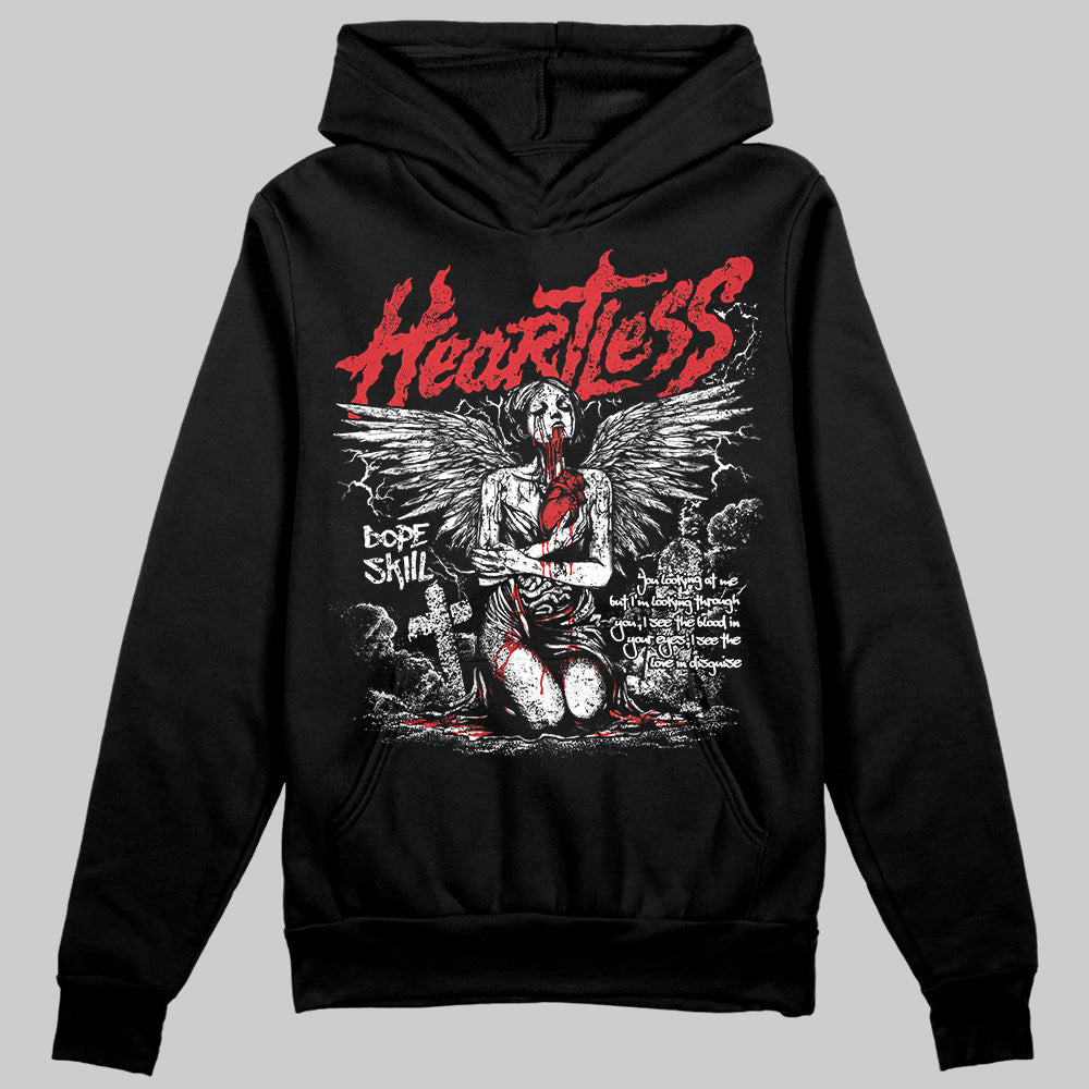 Fire Red 3s superstreetwear Hoodie Sweatshirt Heartless Graphic